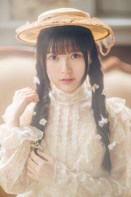 黑色蕾丝透视露胸旗袍连衣裙